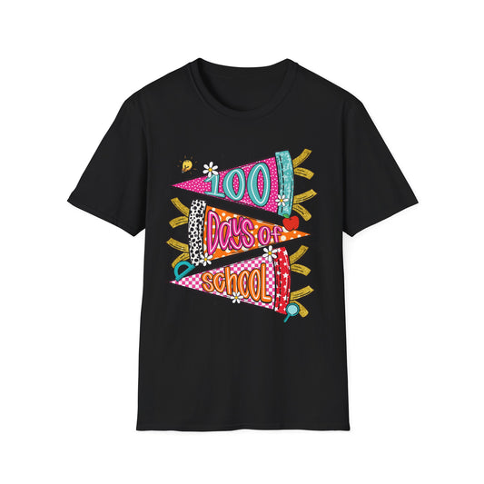 100 Days of School T-Shirt β Colorful Celebration Tee for Students & Teachers