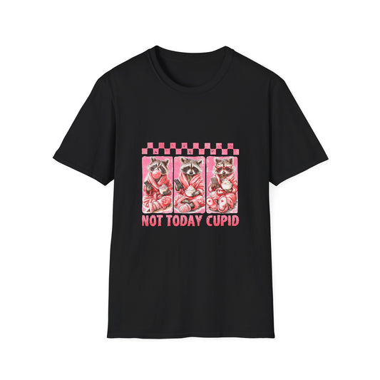 Not Today Cupid T-Shirt β Anti-Valentine Pink Graphic Tee