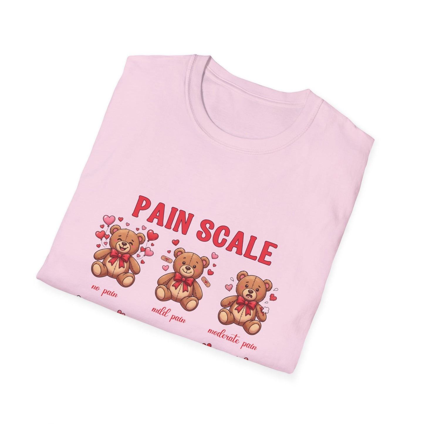 Teddy Bear Pain Scale T-Shirt