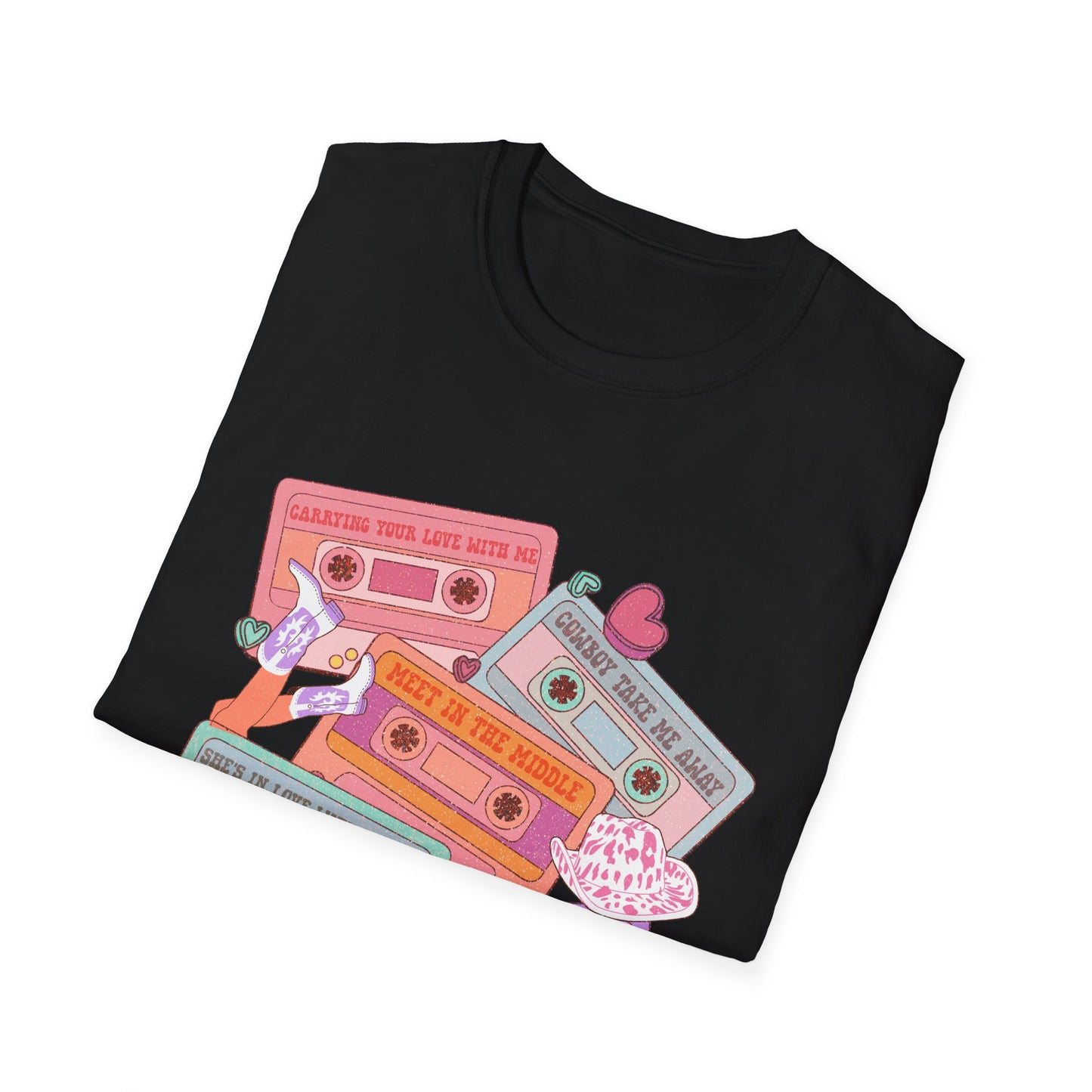 Retro Cassette Mix T-Shirt — Country
