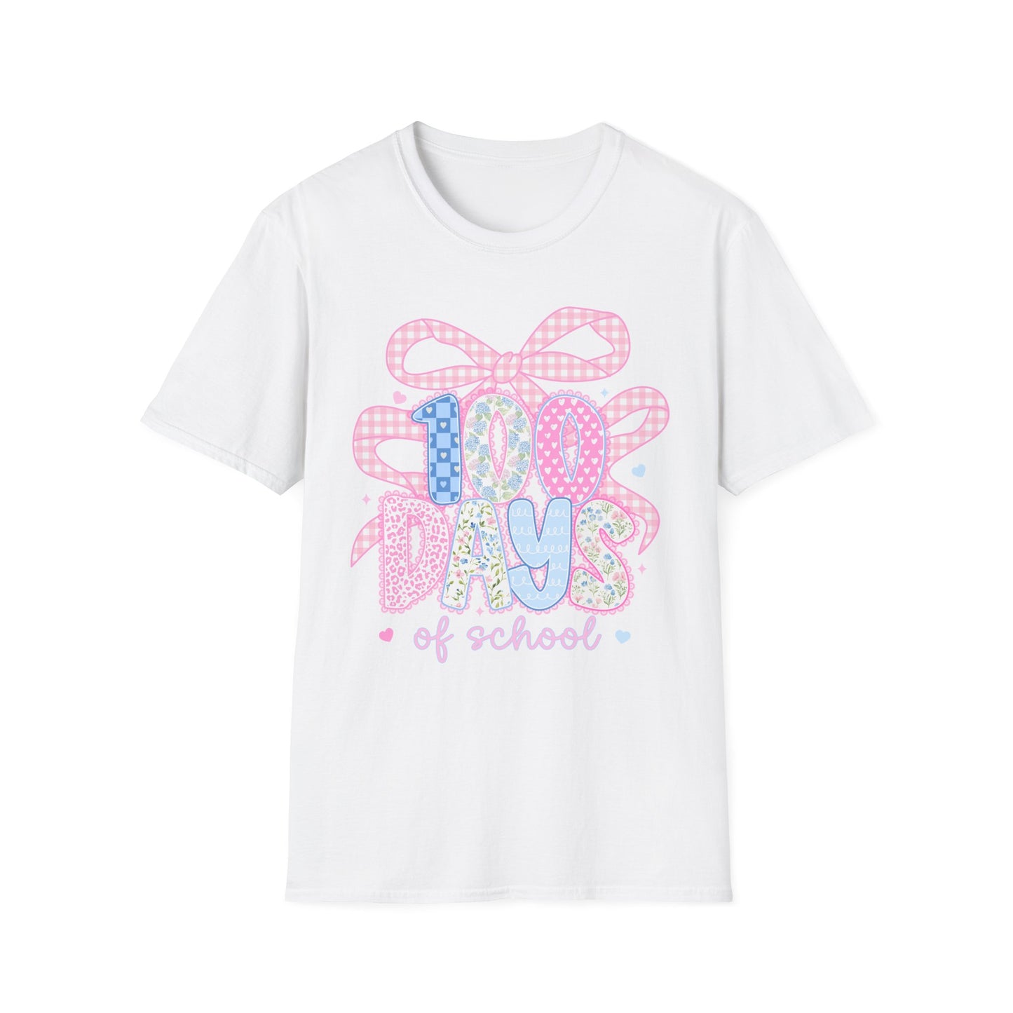 100 Days of School T-Shirt — Cute Pastel