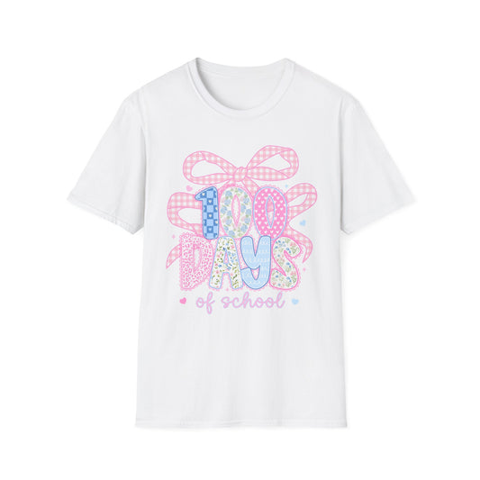 100 Days of School T-Shirt — Cute Pastel
