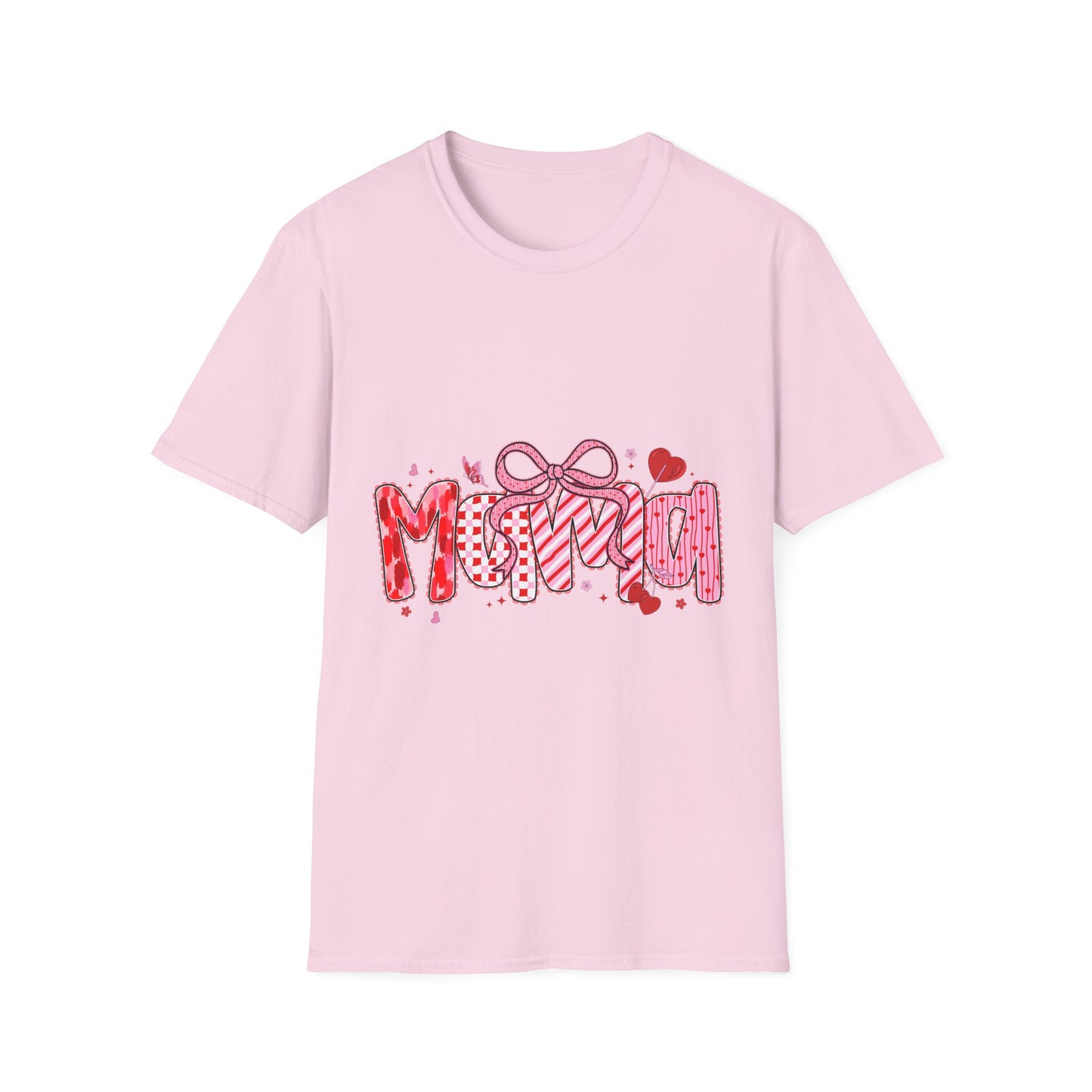 Mama Heart Graphic T-Shirt — Valentine's Day Mom Tee