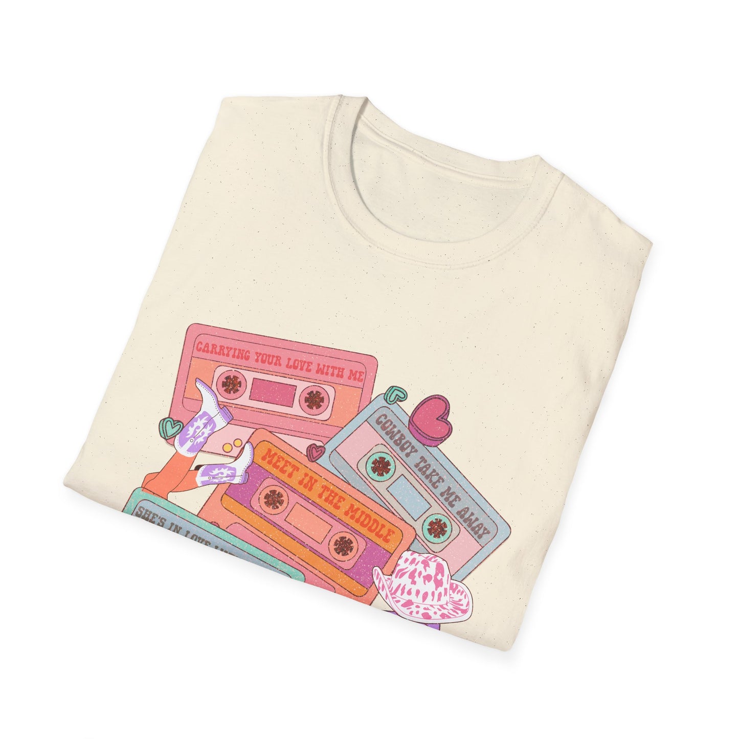 Retro Cassette Mix T-Shirt — Country