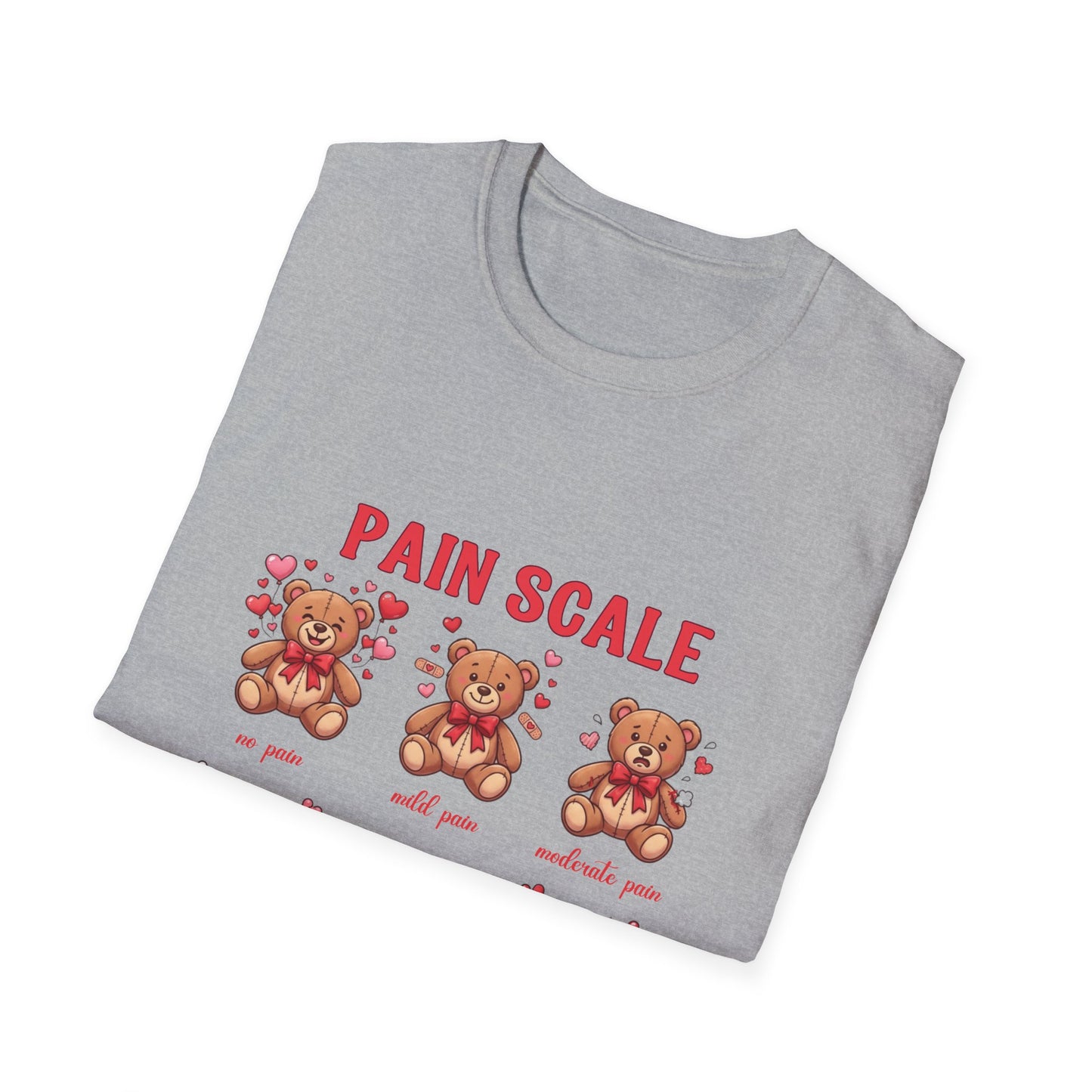 Teddy Bear Pain Scale T-Shirt