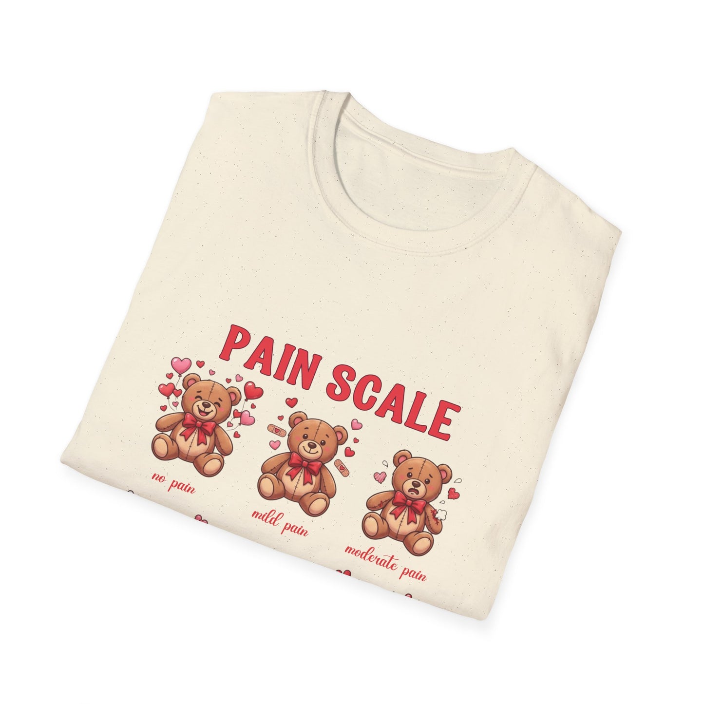Teddy Bear Pain Scale T-Shirt