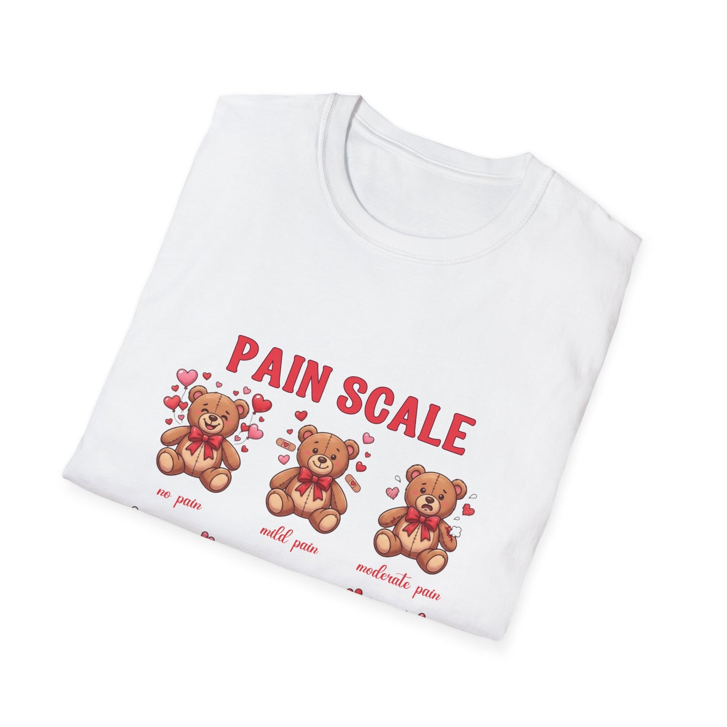 Teddy Bear Pain Scale T-Shirt