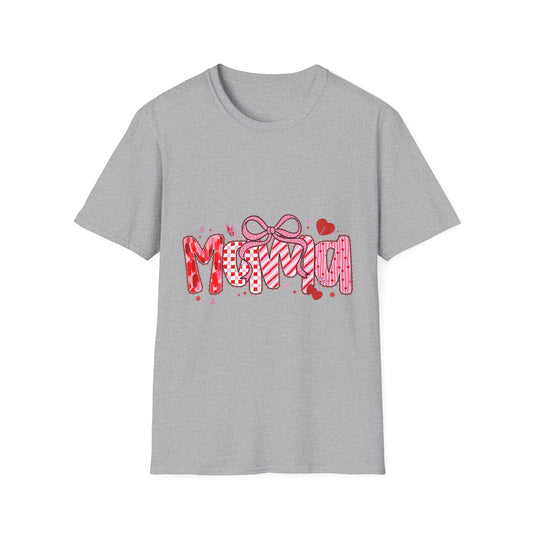 Mama Heart Graphic T-Shirt — Valentine's Day Mom Tee
