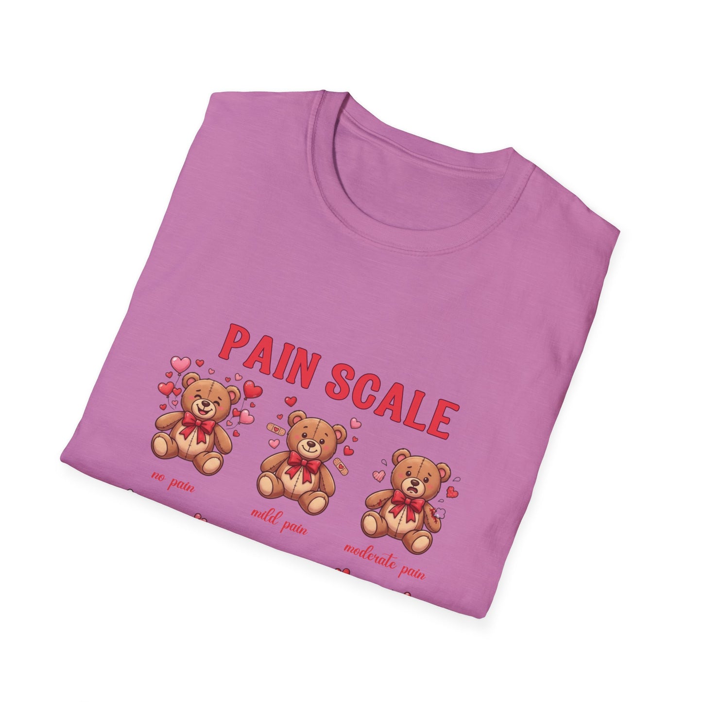 Teddy Bear Pain Scale T-Shirt
