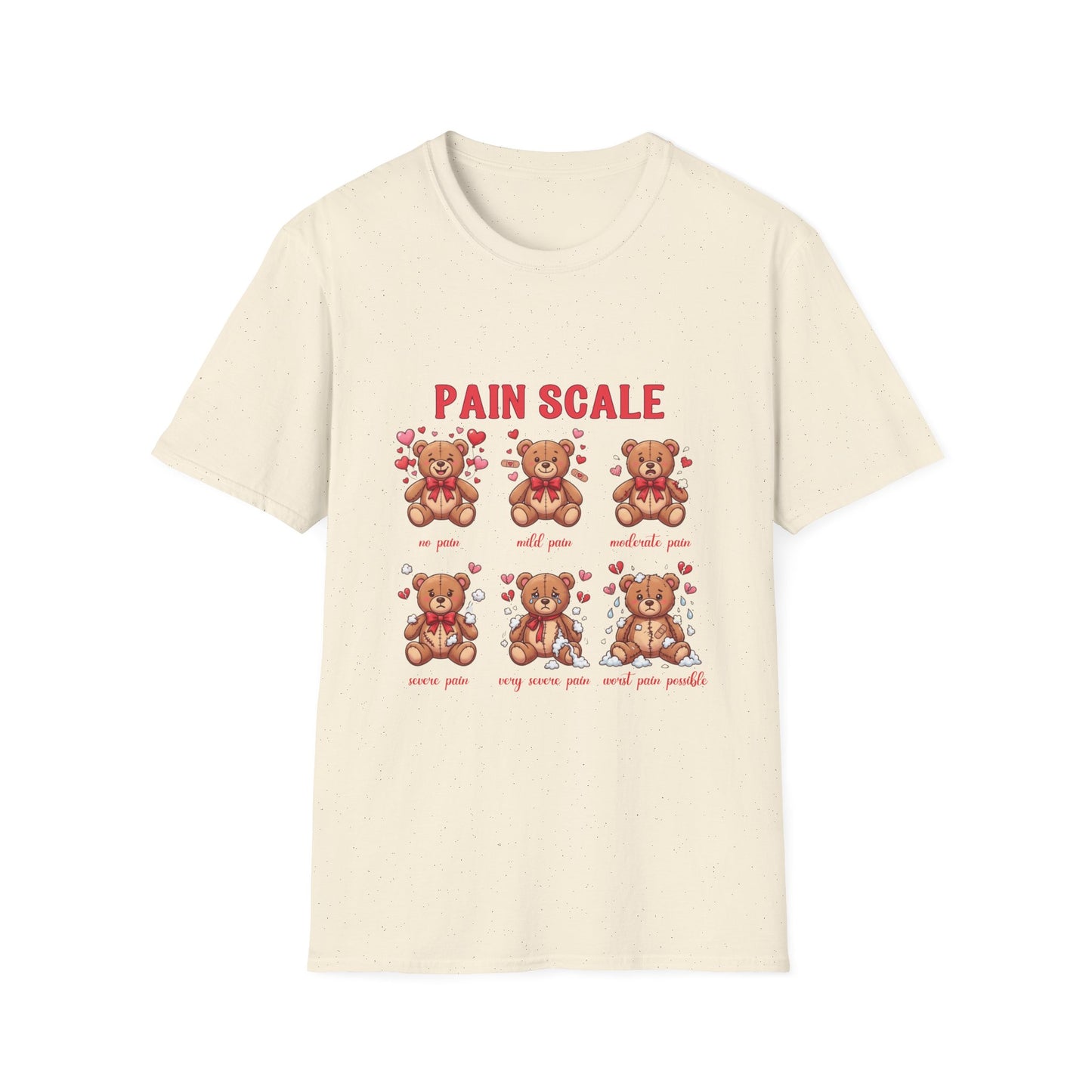 Teddy Bear Pain Scale T-Shirt