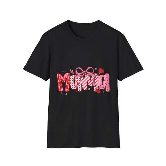 Mama Heart Graphic T-Shirt — Valentine's Day Mom Tee
