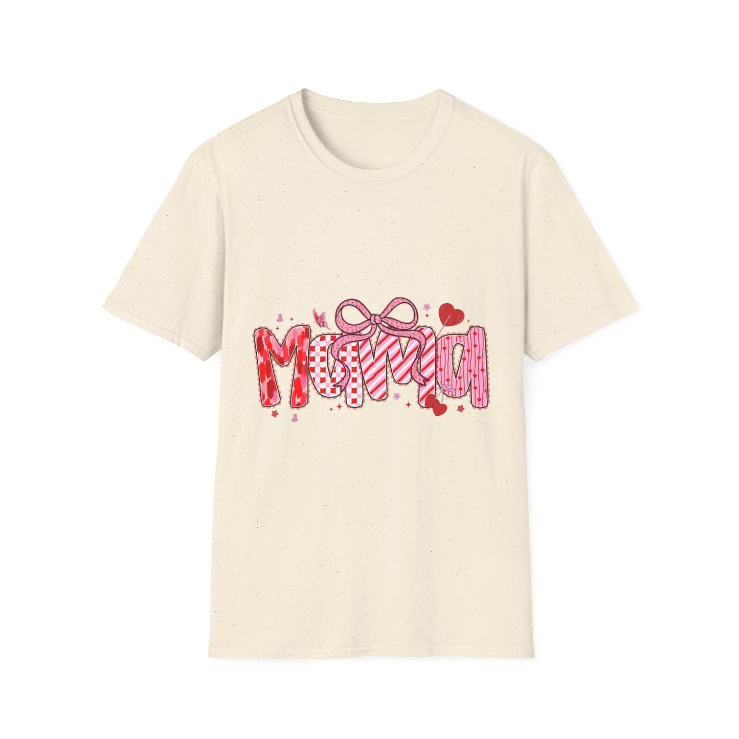 Mama Heart Graphic T-Shirt — Valentine's Day Mom Tee